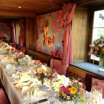 Feier im Restaurant Pflugstein in Erlenbach